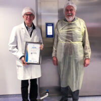von Links: Bernd Helfer (Helfer.Plan), Rainer Herrmann (m2m systems)